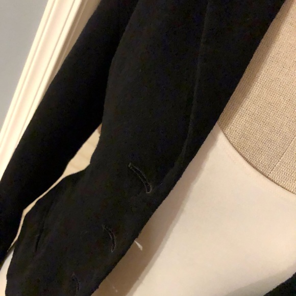 BEBE Career Wool blazer. Black. Size 4. - Picture 3 of 6